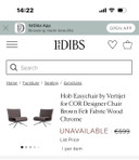 2 x Hob Chair