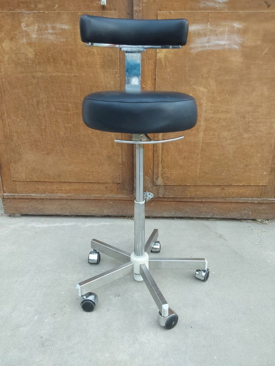 Image 1 of Tabouret d'atelier, chaise ergonomique pour loisirs, siège de traitement