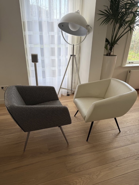Image 1 of Juego de sillones (2 sillas Leolux)