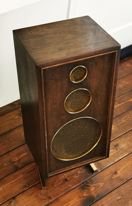 Image 1 of Set di altoparlanti retrò vintage