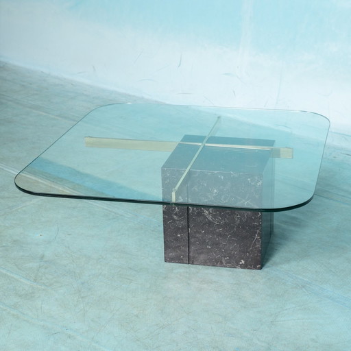 Vintage Italiaans design salontafel 70s Artedi coffee table