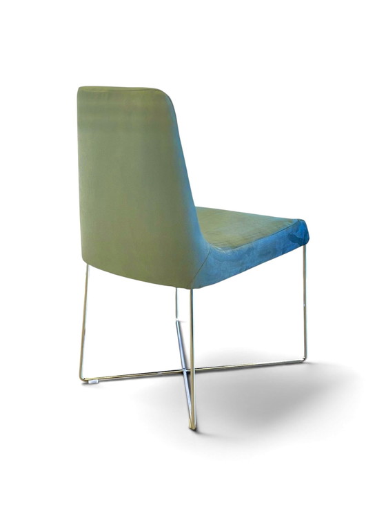 Image 1 of Sedie di design in velluto Ligne Roset