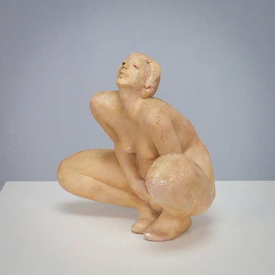 Image 1 of Group of Four Female Sculptures by Francine Govers, Netherlands, 1990s