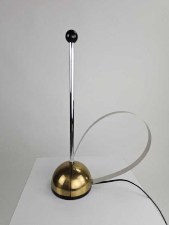 Image 1 of Table lamp attributed to Magis brass