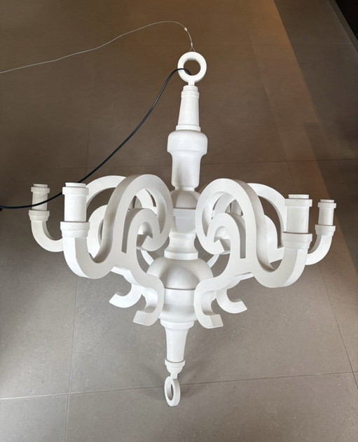 Lámpara de araña de papel Design Moooi L – hanglampen, Paper