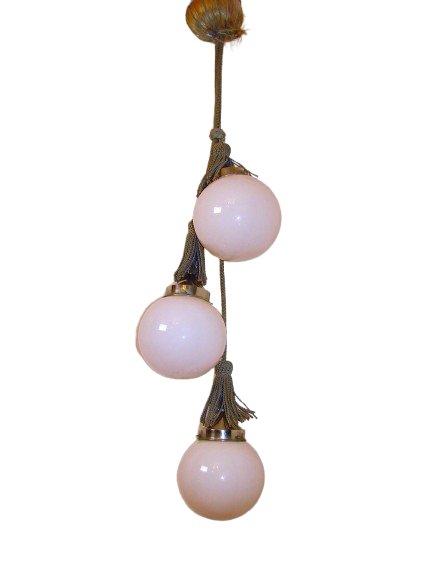 Lustre Art Déco des années 20 – éclairage vintage classique