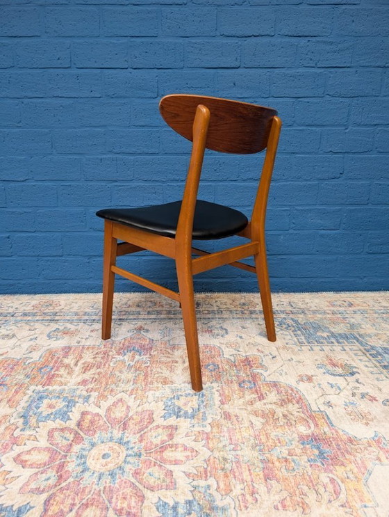 Image 1 of 6 sedie vintage di design danese, Farstrup Møbler, anni '60