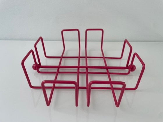 Image 1 of Retro metal napkin holder with weight