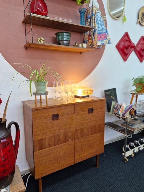 Image 1 of Scarpiera vintage retrò con cassetti