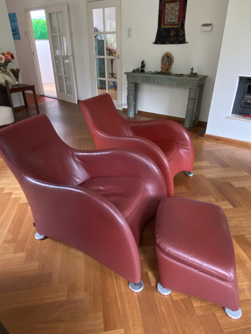 2 Fauteuils Montis type : Loge et penderies