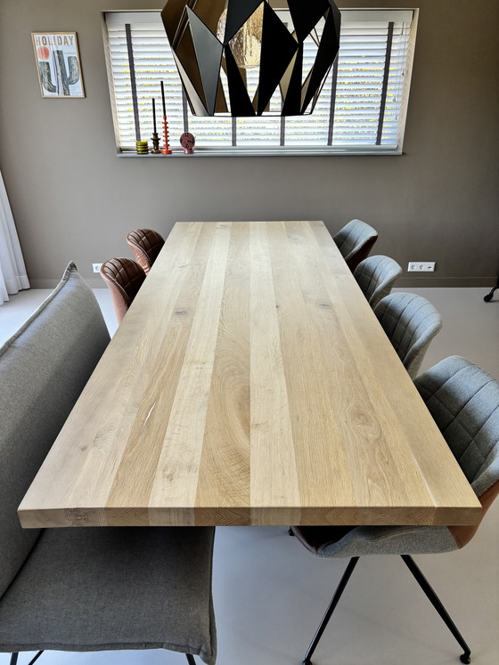 Image 1 of Oak dining table