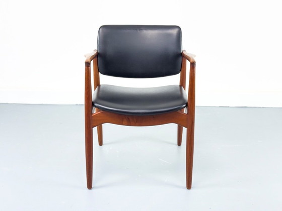 Teak Armchair by Erik Buch for Ørum Møbelfabrik, 1960s – Örum, Esszimmerstühle, Wood (photo 7 of 24)