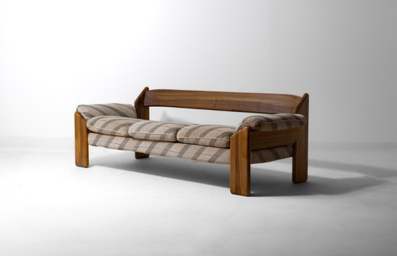 Canapé Vintage 'Sapporo' – Canapés 3 places, Wood, Textile (photo 7 of 16)