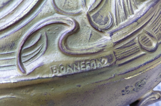 Image 1 of Bronze Planter, Claude Bonnefond