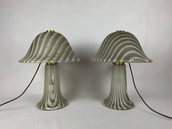 Image 1 of Peill & Putzler - Lampe à poser en forme de champignon