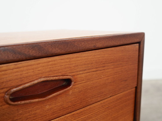 Image 1 of Teak bedside table, Danish design, 1970s, made in Denmark