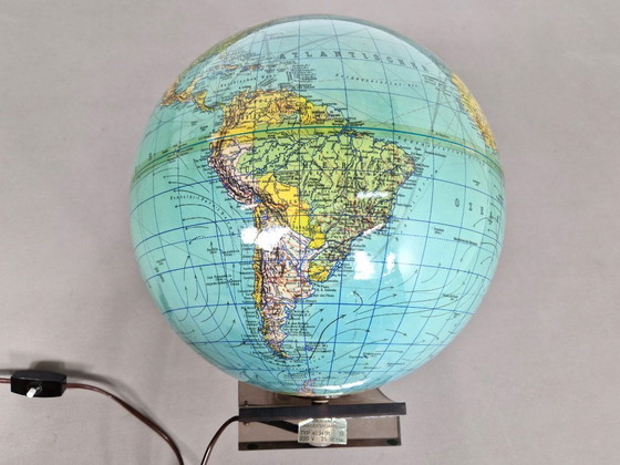 Image 1 of Space Age Plexi Globe with Lamp