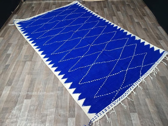 Image 1 of Tapis marocain artigianale en laine 300cmx150cm