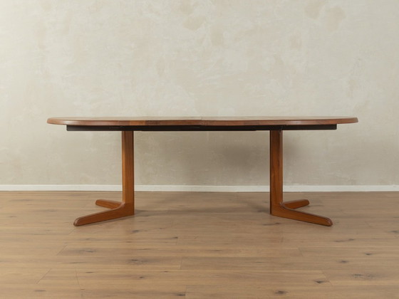 Image 1 of 60s extendable Dining Table by CJ Rosengaarden