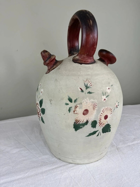 Brocca in gres decorata – Bicchieri e caraffe, Porcelain, Rustic (photo 5 of 8)