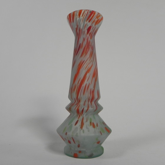 Image 1 of Art Deco Vase in Different Colors, Beaded, 1930s