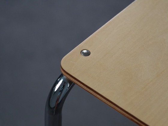 Sedia HOPMI di Gerrit Rietveld, Paesi Bassi, 2013, Edizione limitata 129/150 – Sedie da pranzo, Metal, Wood (photo 9 of 13)