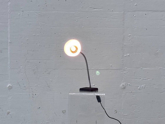 French vintage table lamp in Mid-Century Modern style, 1960s/70s – Metal (photo 2 of 17)