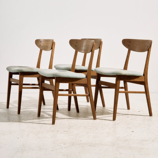 MK10688 Silla de comedor Model 210 de Thomas Harlev para Farstrup Møbler, Juego de 4