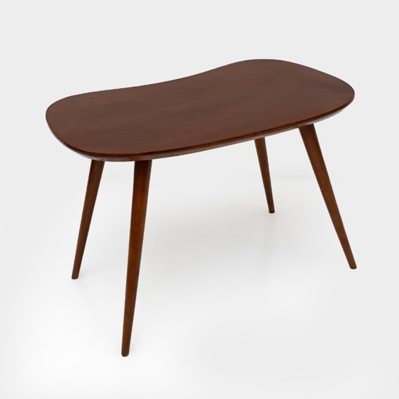 Image 1 of Salontafel van Italiaans eikenhout in mid-century modern stijl, jaren 70.