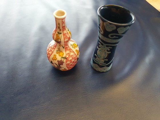 Franklin Mint "Vases of the Imperial Dynasties" – Porcelain, Wood (photo 11 of 13)