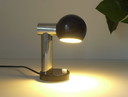 Space Age Table Lamp Italy 60s 70s Mod Eyeball Chrome Lamp Atomic Minimalist