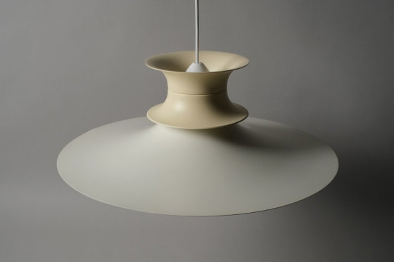 Lampe à suspension Lyskær Belysning, éclairage moderne danois des années 1970. – Plastic (photo 5 of 9)