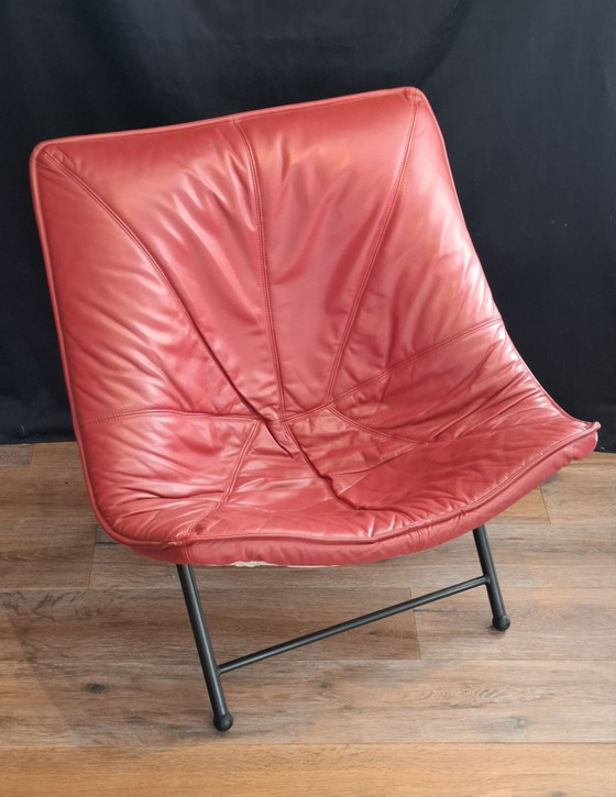 Poltrona Vintage Molinari Teun van Zanten – Poltrone, Metallo, Pelle (photo 9 of 13)