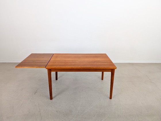 Image 1 of Vintage uitschuifbare eettafel Glostrup Jalk Grete Teak Midcentury