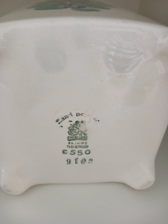 Pot de rangement vintage Wloclawek Fajans Pologne fason 9102 – Accessoires de cuisine, Ceramic (photo 7 of 8)
