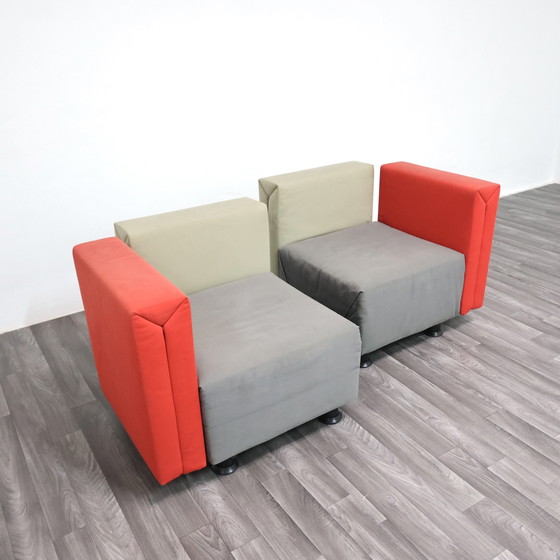 Image 1 of Alias ​​​​Carlo Forcolini & Gianfranchi Modulares Sofa, modernes Design der 1980er Jahre