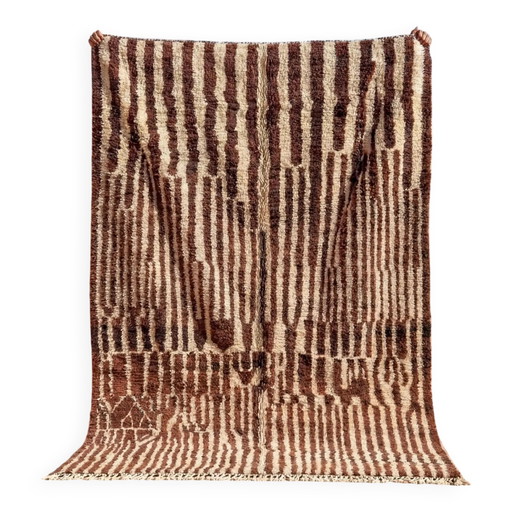Tapis marocain traditionnel fait main 3x2 m