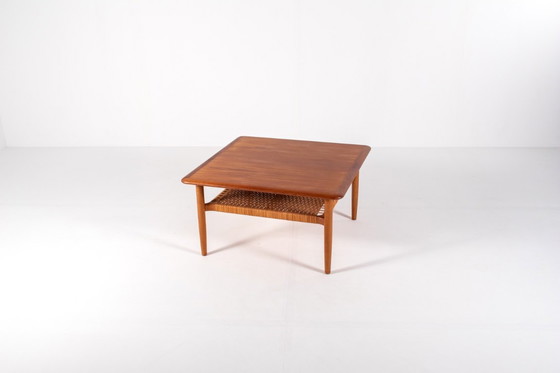 Image 1 of Mid-Century Square Coffee Table by Kurt Østervig for Jason Møbler, Denmark, 1960s