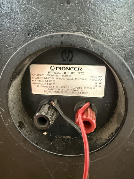 Pioneer Prologue 70 – Vintage HiFi Speakers – Made In France – decoratieve objecten, Wood (photo 2 of 7)
