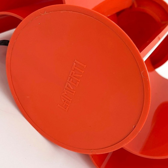 Coral Flower Table Lamp by Studio D.A. for Lamperti, 1970s – Plastic (photo 11 of 12)