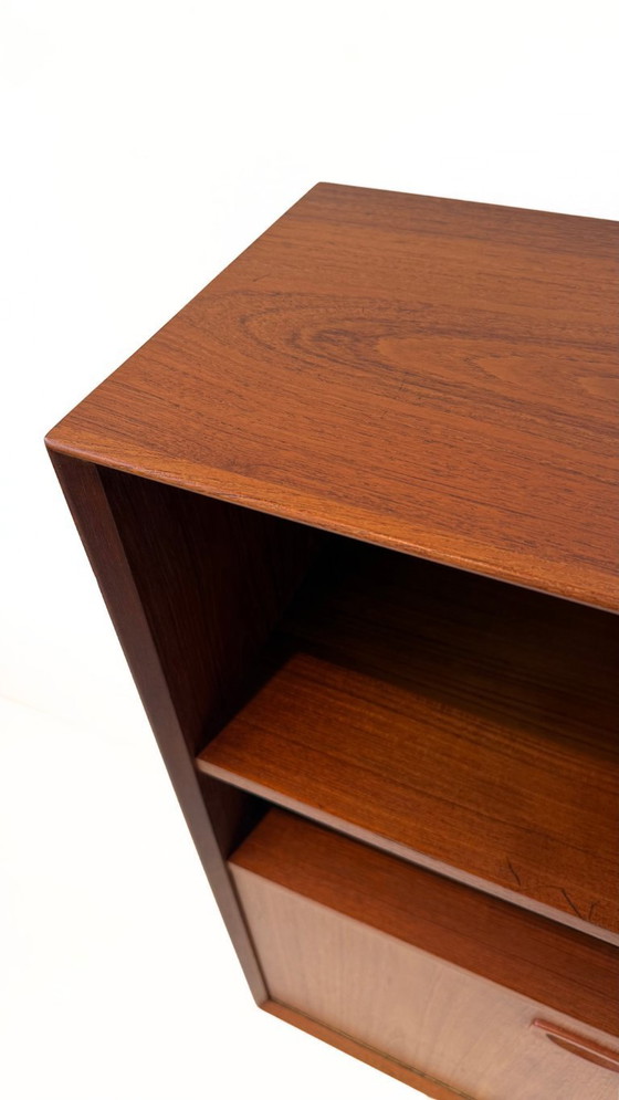 Image 1 of Libreria vintage in teak di metà secolo, Danimarca, anni '60