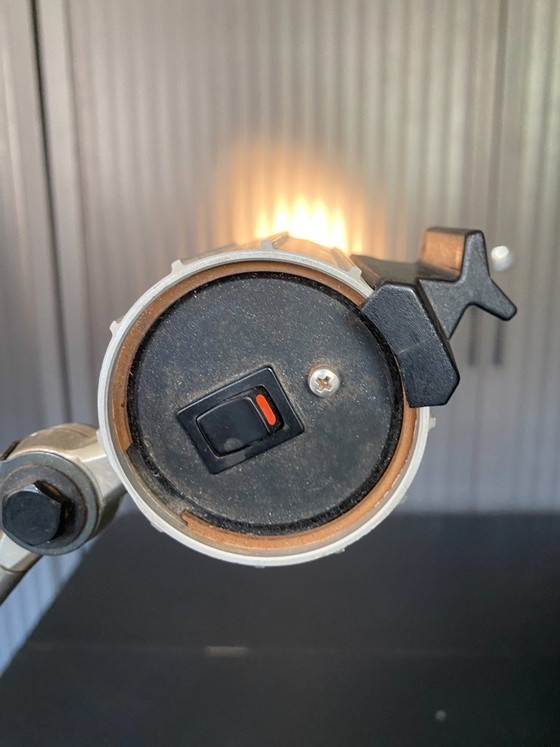 Lampe Articulée Métal Waldmann Atelier Industrielle Vintage 1950 – Metal (photo 15 of 17)