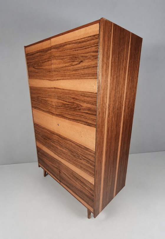 Vintage Wardrobe in Walnut, 1970s – Wood (photo 2 of 12)