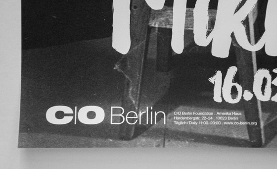 Image 1 of Originele tentoonstellingsposter 'Boris Mikhailov – Before Sleep / After Drinking' / C/O Berlin 2019 / 59,4x42cm (A2) / 