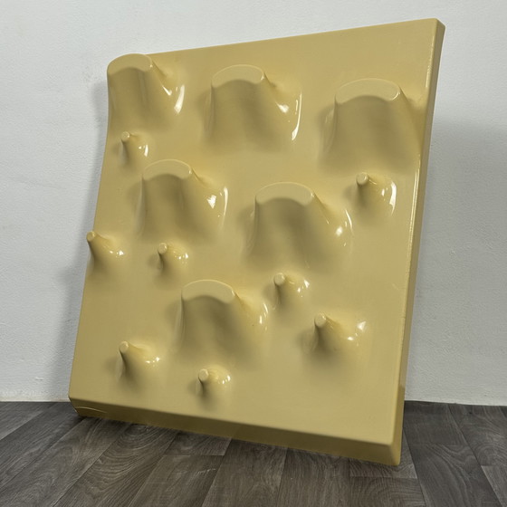 Image 1 of Slab coat rack by De Pas, D'Urbino & Lomazzi for Longato, Italy, 1960s