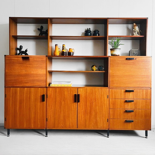 Mid-century Pastoe Made to Measure Wall Unit Cees Braakman 1960s Danish Design