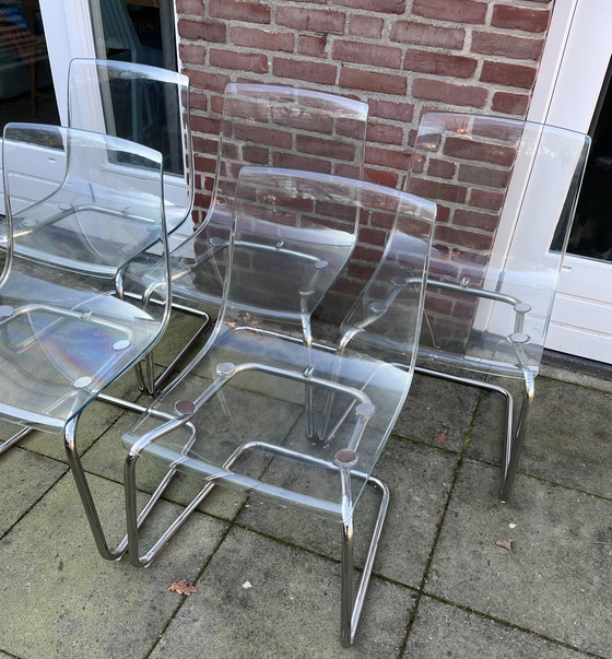 Image 1 of Tobias stoel transparant IKEA 5 Carl Öjerstam