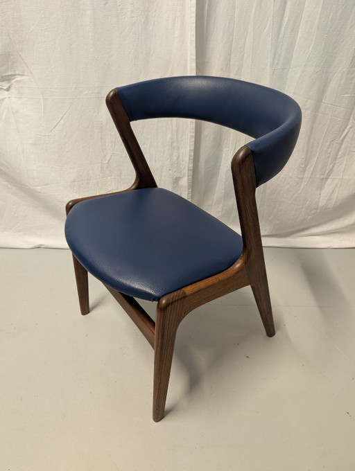 Famosa sedia di design danese "Fire" (T21) di Kai Kristiansen - anni '60