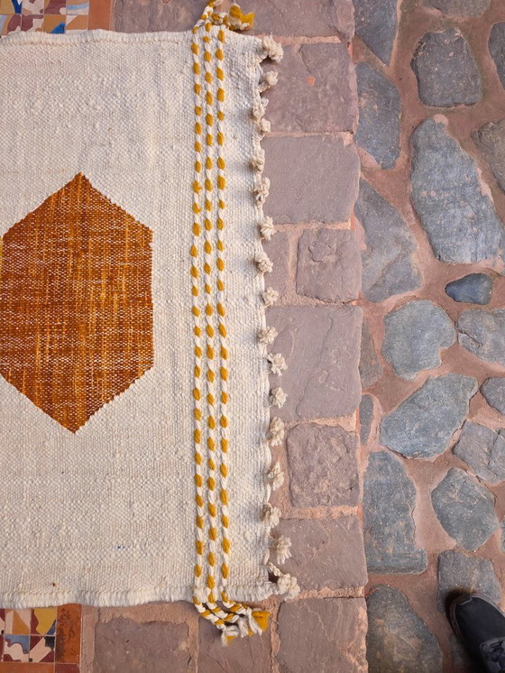 Image 1 of Tappeto marocchino Kilim a tessitura piatta 150 x 100 cm