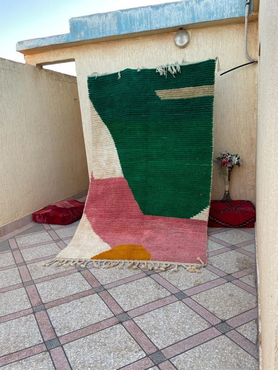 Image 1 of Traditional Moroccan handmade rug 250cm x 150cm